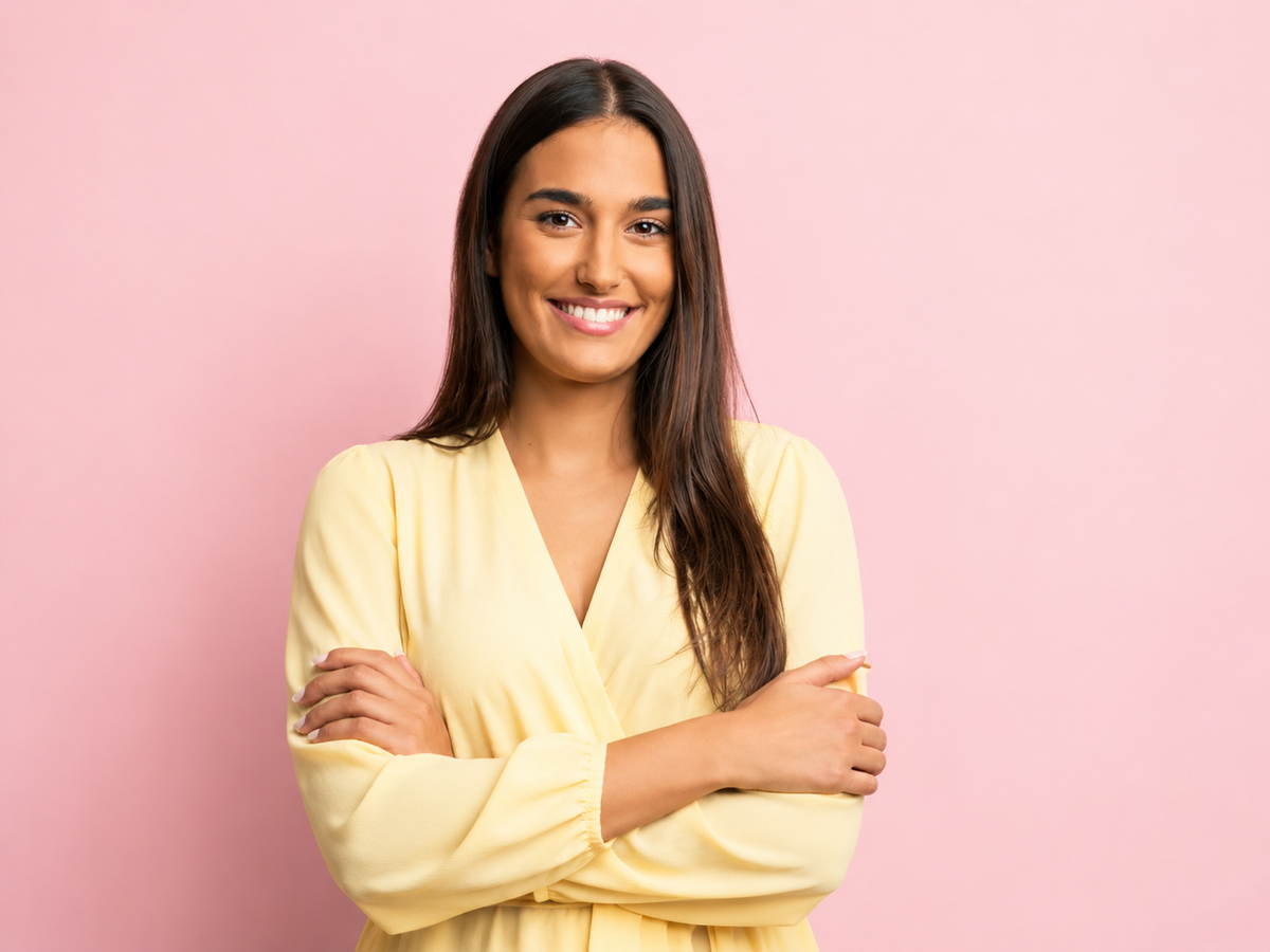 Mujer sonriendo